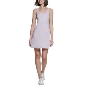 Calvin Klein Size S Secret Mauve Pink Performance Side-Pocket Exercise Dress NWT